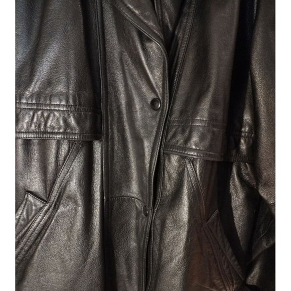 Wilson's Unisex Leather‎ Jacket with Removable Thinsulate Lining - Picture 2 of 11